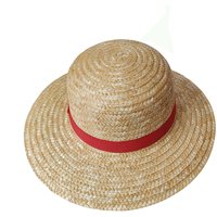 Monkey D Luffy Straw Hats Cosplay Accessory Anime Sun Beach Hat For Men Boys Halloween Party Travel Performance Caps Yellow
