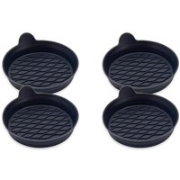 4 Car Cup Mats, Universal Silicone Round Non-Slip Cup Mats, Small Car Gadgets and Accessories, Suitable for Car Storage Slots