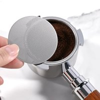 51/53/58mm Espresso Filter Screen, 0.2mm Ultra Fine Coffee Puck Screen, Durable Portafilter Tool for Home Barista Brewing