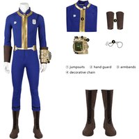 Hot Game Male Survivor Suit Man Fall Cos Out Cosplay Sole Survivor Vault 33 and Custom Number Suit Individual Items Are Sold