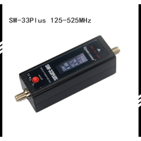 SURECOM SW-33Plus Mini SWR Maksymalnie 100 W UHF/VHF 125-525 MHz Pomiar ręcznego radia SWR i zasilania transmisji Akcesoria