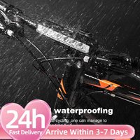 Cycling Front Headlight Rechargeable Waterproof Ultra-Bright Bike Lights Bicycle LED Light for Mountain and Road Cycling Safety