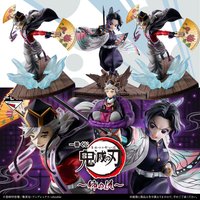 Officially Licensed BANDAI Ichiban Kuji Demon Slayer Sister's Revenge Kochou Shinobu Douma Figure Anime Model Toy