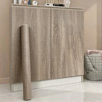Wood Grain Vinyl Self Adhesive Wallpaper Waterproof Contact Paper PVC Wall Stickers for Kitchen Livingroom Home Decorative Film