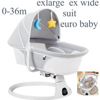new baby multi functional electric cradle cradle newborn smart coax baby baby lying flat cradle sleeping basket