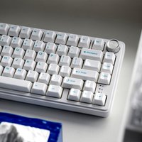 XVX Ceramic Keycaps Cherry Profile 120-Key Keycap Full Set Ceramic Material for Cherry MX Mechanical Keyboard