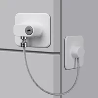 Baby Safety Lock Multifunctional Cabinet Door Window Locks Key Home Security Protection Kids Safe Refrigerator Drawer Lock