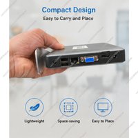 Mini PC J1800 Low Power Thin Client ITX Micro Computer Dual Core Portable Industrial Energy Saving