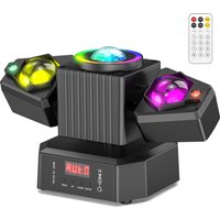 Datewink 65W Zwei-armige Moving Head Lichter RGBW LED Bühnenbeleuchtung Effekt Projektor DMX Fernbedienung Für DJ Disco hochzeit Party