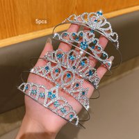 5 Sweet, Versatile, Stylish Silver Crown Headbands Suitable for Daily Hair Accessories