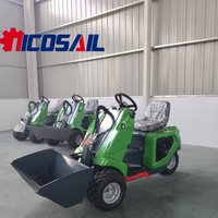 Factory-Produced Multi-Functional Small Skid-Steer Loader, High-Quality Three-Wheel Front-End Skid-Steer Loader