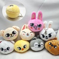 10cm Popular Stray Kid SKZOO Plush Stray Children's Pendant Doll Plush Toy Doll Keychain Couple Gift Christmas Birthday Gifts