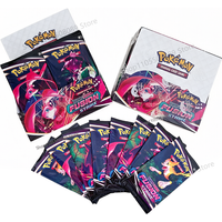 English 360Pcs Pokemon TCG Sword & Shield Fusion Strike Classics Booster Box Pokemon Trade Card 36 Pack Box For Boys Kids Gifts