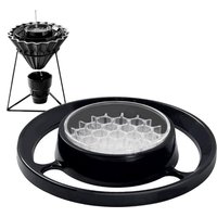 Drip Assist Pour Over Coffee Portable Hand Brew Coffee Filter Pourover Coffee Dripper Even Brewing Cone Filter Accessories