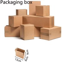 10pcs/20Pcs Express Box Moving Boxes Paper Corrugated Board Package Storage Cartons Craft Heavy Duty Shipping Packing Boxes