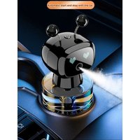 Smart Car Air Freshener AI Rechargeable Car Aroma Diffuser Smart eyes 4 Levels of Adjustable Intelligent Car Diffuser Gift