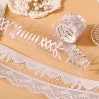 1pcs/1lot Decorative Adhesive Tapes Lace dress Tape DIY Paper Scrapbooking Japanese Stickers