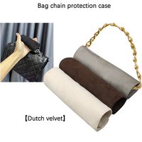 Dutch Velvet Bag Chain Protection Strap - Reusable Adjustable Cover for Luxury Handbags Anti-Scratch Non-Slip Accessory