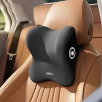 Memory Foam Car Universal Headrest Lumbar Cushion Back Cushion Lumbar Pillow Car Comfort Neck Pillow General Accessories