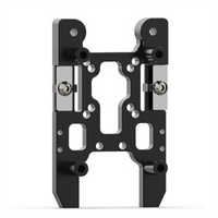 ZIZI Cartographer IDM Scanner Levelling Sensor CNC Metal Bracket for 2.4/Trident 3D Printer Beacon 6061Aluminium