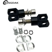 Universal Motorcycle Foot Pegs Support Mount Footrests Clevis Hardware Kits For Harley for Honda for Yamaha Softail FXST 39MM
