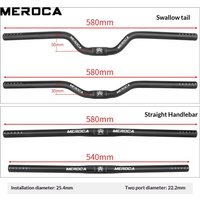 Bicycle 25.4mm handlebar MTB child bike bar 25.4x580 for brompton M handlebar 30 50 high