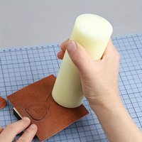 Nylon rod with a diameter of 5cm and a length of 14cm. Handmade DIY leather goods knife mold, striking tool, hammer