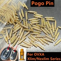 10-100 szt. Złącze Pogo Pin, mosiężne, pozłacane elektrody, sprężynowe korpusy do urządzeń Xlim/Nexlim