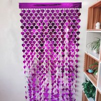 1x2m Baby Shower Glitter Party Door Curtain Fringe Shimmer Love Wall Backdrop Wedding Decor 1x2m Birthday Decoration