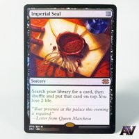 Imperial Seal Foil Card Sorcery 079/331 M EN Magical Proxy Cards Quality Proxy Gathering Commander Game Trading Cards