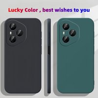 Noble Fashion Solid Colour Shockproof Protective Liquid Silicone Phone Case For Honor 400 Pro / 400 / 400 Lite