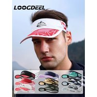 AliExpress NONE LOOGDEEL Outdoor Sports Running Hat Women Men Quick-drying Breathable Bike Sunshade Headwear Anti-UV Cycling Mountaineering Cap
