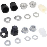 E-Bike Hub Motor Axle M12/M14 Lock Nut & Lock Washer & Spacer & Nut Cover 12mm/14mm Shaft Motors Electric Bicycles Parts