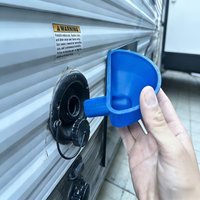 1Pcs 3D Printed RV Water Tank Filling Funnel Essential Accessory for All Types of RV Trailers