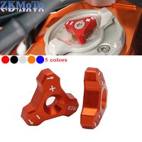 Motorcycle CNC WP 48MM Forks Front Shock Absorber Knob Adjuster For KTM SX SXF EXC XCW 125 150 200 250 300 350 400 450 500 530