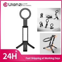 Ulanzi MA60 Foldable Magnetic Phone Tripod Handheld Selfie Phone Mount for iPhone 16 15 14 13 Android with Magnetic Ring