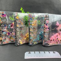 A7 Color transparent Colored Binder Only Cover Journal Sketchbook Accessories Diary Office Supplies