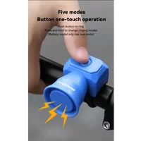 AliExpress NONE 1pcs Electric Bike Horn 130db Loud Bicycle Horn for Adults Kids Mountain Bike/Scooter/Ebike Waterproof Electronic Bicycle Bells