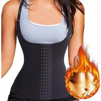 Waist Trainer Vest Slimming Corset for Weight Loss Body Shaper Sauna Suit Compression Shirt Belly Girdle Tops Shapewear 1PC