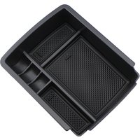 Mittelkonsolenfach für Golf 7, für Golf Mk7 VII, 5G GT I R, Armlehnenbehälter, schwarze Aufbewahrungsbox für einen ordentlichen Autoinnenraum