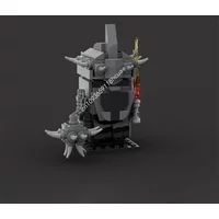 258pcs MOC Witch king of Angmar Brickheadz Building Blocks Christmas Gift Family Interactive DIY Craft for Creative Families
