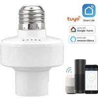 Zigbee Wireless Lamp Holder Smart Socket Lamp Base Light Bulb Adapter 110V-220V Kitchen Bedroom Light Switch Alexa Google Home