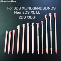 3PCS Plastic Stylus Touch Screen Metal Telescopic Stylus Pen for 3DS XLNDSI NDSL NDS New 2DS XL LL 2DS 3DS