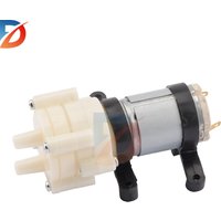DC6-12V R385 Water Pump Water Pump PVC Aquarium Fish Tank Round Water Air DC Diaphragm Pump Aquarium Air Pumps Accessories