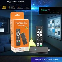 UBISHENG S02 Android 13.0 TV Stick 4K Smart TV Box WIFI BT5.0 2GB 16GB Allwinner H313 Quad Core Dual Wifi Bluetooth