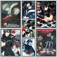 Anime Togainu no Chi Poster Durable Waterproof Aesthetic Wall Art HD Poster for Office Bedroom Bar Home Decor Best Gift