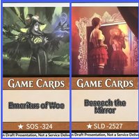 Selling Foil part SOS SOA Force of Will Lightning Greaves Erode Jeska's Will Flashback ...best quality proxy card