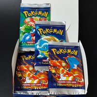 Pokémon Base Booster Packs TCG 1st Edition Proxy Game Cards Venusaur Charizrd Blastoise Packs 1Pack 11 Cards Sealed packaging