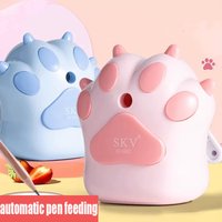 Manual Pencil Sharpener Hand Crank Mechanical Tool Automatically Enters Lead Anti Sticking Lead Office Gift Student Stationery