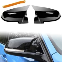 For BMW 1 2 3 4 Series F20 F30 F31 F32 F36 2012 + 320i 328i 330d 335i M3 M4 1Pair Side Rearview Wing Mirror Cover Caps ABS